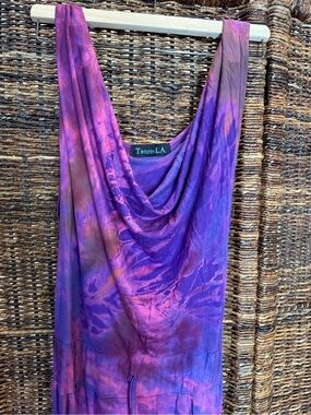 Purple/Pink Tie-Dye Jumpsuit
